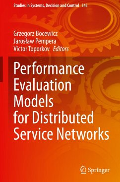 Performance Evaluation Models for Distributed Service Networks