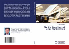 Right to Education and Human Rights in India - Mathew, Dr. Viswam