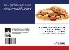 Evaluation for Yield, Protein and Oil Contents of Groundnuts Cultivars