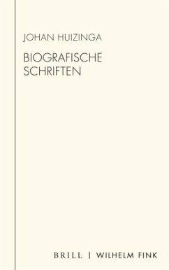 Biografische Schriften - Huizinga, Johan