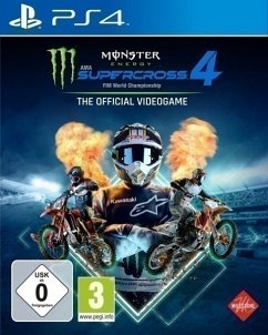 Monster Energy Supercross - The Official Videogame 4 (PlayStation 4)