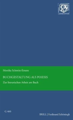 Buchgestaltung als Poiesis - Schmitz-Emans, Monika