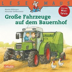 LESEMAUS: Große Fahrzeuge auf dem Bauernhof (eBook, ePUB) - Wittmann, Monika