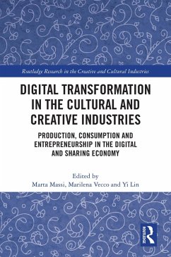 Cover Digital Transformation in the Cultural and Creative Industries (eBook, ePUB)