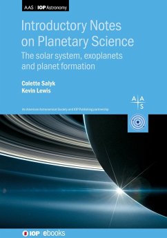 Cover Introductory Notes on Planetary Science (eBook, ePUB)