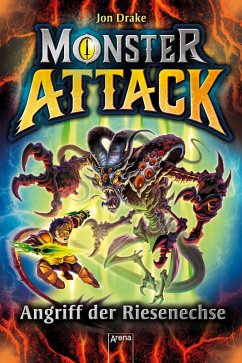 Angriff der Riesenechse / Monster Attack Bd.1 (eBook, ePUB) - Drake, Jon