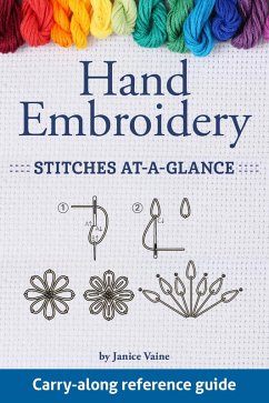 Cover Hand Embroidery Stitches At-A-Glance (eBook, ePUB)