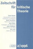 Zeitschrift für kritische Theorie / Zeitschrift für kritische Theorie, Heft 2 (eBook, PDF)