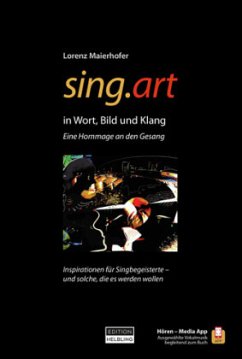 Cover sing.art (Buch + Helbling Media App)