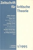 Zeitschrift für kritische Theorie / Zeitschrift für kritische Theorie, Heft 1 (eBook, PDF)