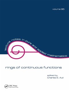 Rings of Continuous Function (eBook, ePUB) - Aull