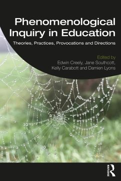 Cover Phenomenological Inquiry in Education (eBook, PDF)