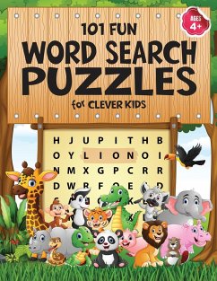 101 Fun Word Search Puzzles for Clever Kids 4-8 - Trace, Jennifer L