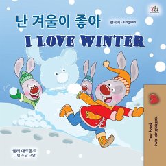 I Love Winter (Korean English Bilingual Children's Book) - Admont, Shelley; Books, Kidkiddos