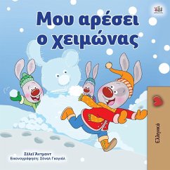 I Love Winter (Greek Book for Kids) - Admont, Shelley; Books, Kidkiddos