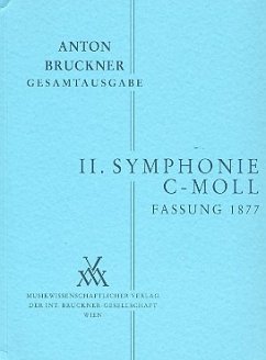 Cover Sinfonie c-Moll Nr.2 Fassung von 1877 für Orchester Sämtliche Werke Band 2,2
