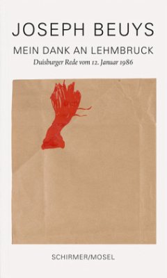 Mein Dank an Lehmbruck - Beuys, Joseph