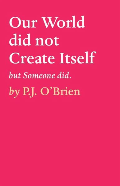 Our World did not Create Itself (eBook, ePUB) Our World did not Create Itself (eBook, ePUB)