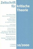 Zeitschrift für kritische Theorie / Zeitschrift für kritische Theorie, Heft 10 (eBook, PDF)