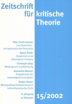 Zeitschrift für kritische Theorie / Zeitschrift für kritische Theorie, Heft 15 (eBook, PDF)
