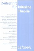 Zeitschrift für kritische Theorie / Zeitschrift für kritische Theorie, Heft 17 (eBook, PDF)