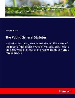 The Public General Statutes