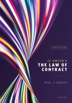 JC Smith's The Law of Contract - Davies, Paul S. (Professor of Commercial Law, University College Lon