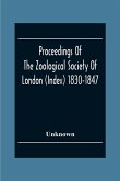 Proceedings Of The Zoological Society Of London (Index) 1830-1847