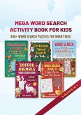 Mega Word Search Activity Book for Kids