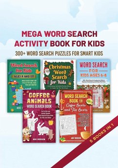 Mega Word Search Activity Book for Kids - Robson, Abe