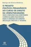 O projeto político-pedagógico do curso de Direito da UEMS/Paranaíba (eBook, ePUB)