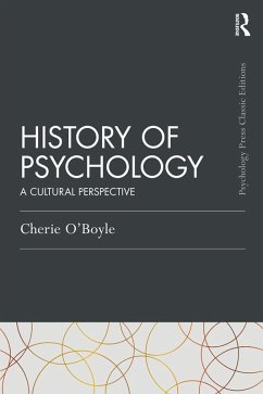 History of Psychology (eBook, ePUB) - O'Boyle, Cherie
