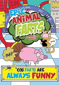 Cover Epic Animal Farts Colouring Book