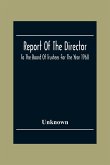 Report Of The Director