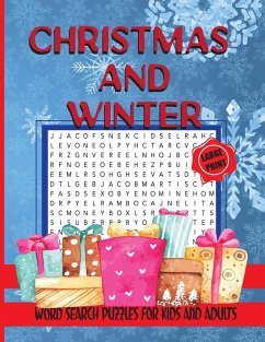 Christmas and Winter Word Search Puzzles for Kids and Adults - Books, Jocky