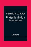 International Catalogue Of Scientific Literature; Third Annual Issue (M Botany)