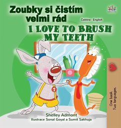 I Love to Brush My Teeth (Czech English Bilingual Book for Kids) - Admont, Shelley; Books, Kidkiddos