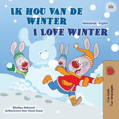 I Love Winter (Dutch English Bilingual Children's Book)