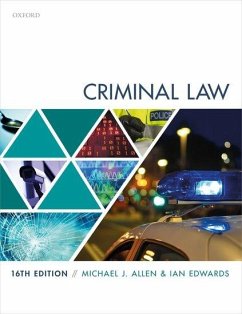 Criminal Law - Allen, Michael (Former Commissioner at the Criminal Cases Review Com; Edwards, Ian (Associate Professor in Law, University of East Anglia)