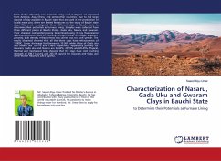 Characterization of Nasaru, Gada Uku and Gwaram Clays in Bauchi State