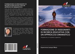 FORMAZIONE DI INSEGNANTI DI RICERCA EDUCATIVA CON UN APPROCCIO UMANISTICO - Lozoya Meza, Esperanza