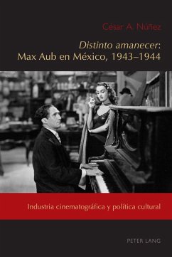 Cover <i>Distinto amanecer</i>: Max Aub en México, 1943-1944