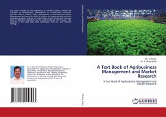 A Text Book of Agribusiness Management and Market Research
