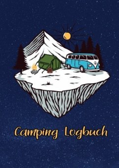 Camping Logbuch: Wohnwagen Reisetagebuch - Camper Wohnmobil Reise Logbuch - Wolle, Z.
