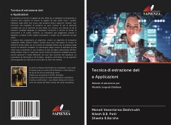 Tecnica di estrazione dati e Applicazioni - Vasantarao Deshmukh, Monali;B.B. Patil, Nilesh;B.Barshe, Shweta