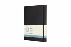 Moleskine 12 Monate Monats Notizkalender 2022 XL, Schwarz