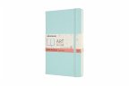 Moleskine Bullet Notizbuch Large/A5, 120G-Papier, Punktraster, Hard Cover, Aquamarine