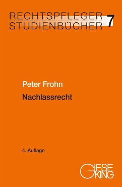 Nachlassrecht - Frohn, Peter