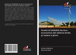 Analisi di fattibilità tecnico-economica del sistema ibrido pv solare a jamm - Baboria, Sunaina;Kaur, Harpreet