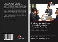 Cover Il clima organizzativo del Centro Universitario Comunale Amancio